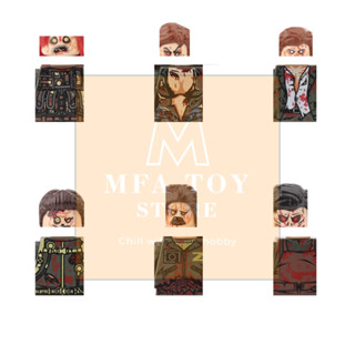  Đồ chơi lắp ráp swat army  mô hình lắp ghép quân sự - Combo 6 zombie Z No.303 