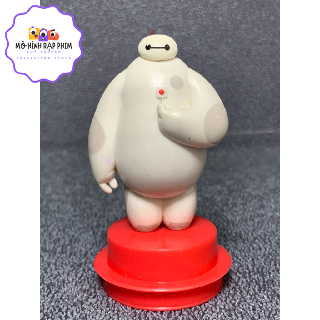 MÔ HÌNH RẠP PHIM, CUP TOPPER FIGURE PHIM BAYMAX