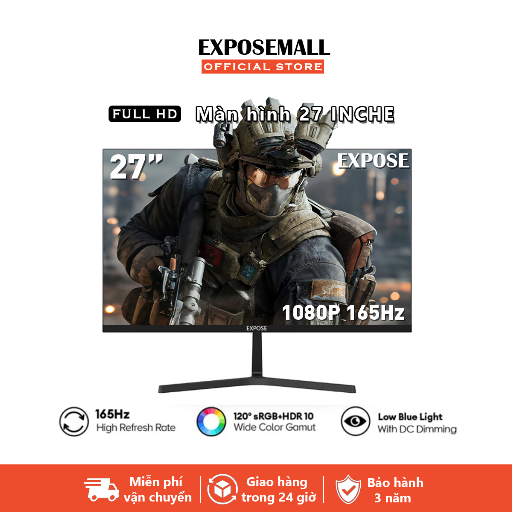 Màn hình 27 inch tần số quét 165Hz màn hình máy tính công nghệ IPS - Trải nghiệm giải trí và làm việc mượt mà | BigBuy360 - bigbuy360.vn