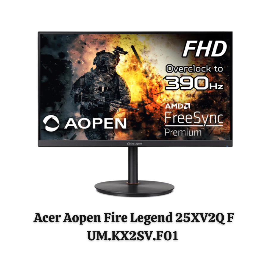 Màn hình Acer Aopen Fire Legend 25XV2Q F 24.5" FHD 390Hz - BH 36 tháng