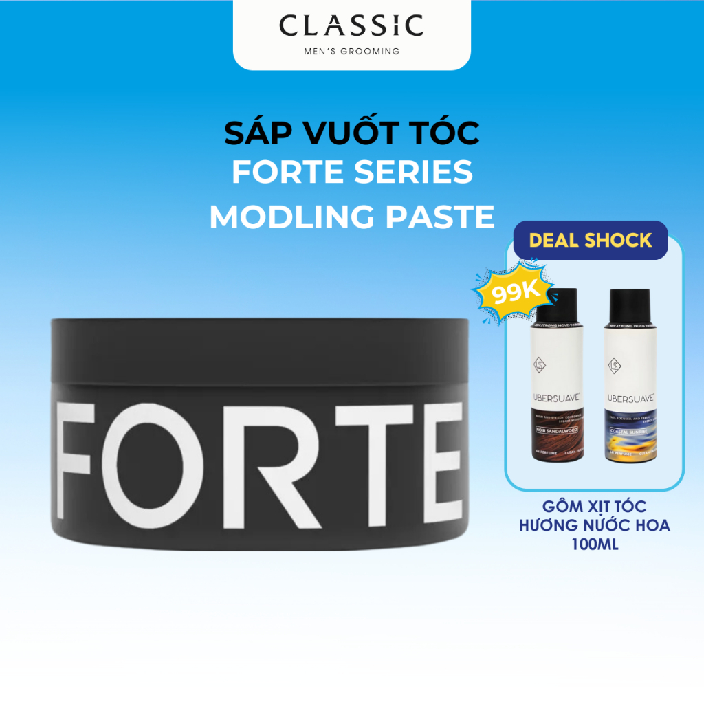 Sáp Vuốt Tóc Forte Series Molding Paste 75ml