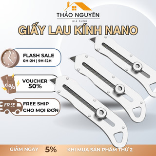 Dao Rọc Giấy Cán Thép Đa Năng Có Ốc Vặn Cố Định Lưỡi – Dụng Cụ Cắt Giấy Sắc Bén Cho Văn Phòng, Thủ Công