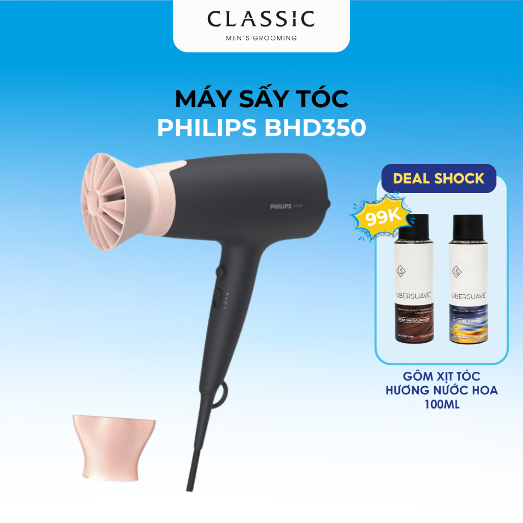 Máy Sấy Tóc Philips BHD350