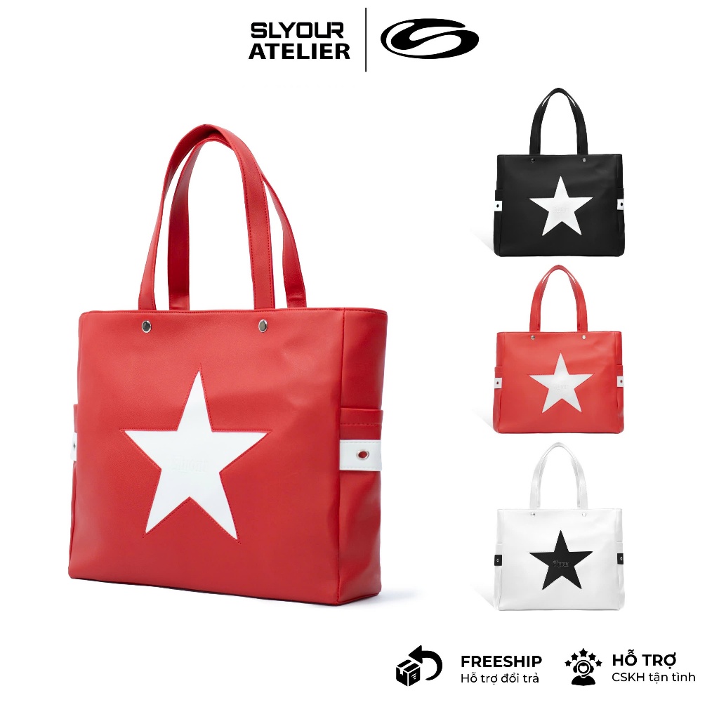 Túi STAR V3 - Túi Bằng DA PU Cao Cấp unisex, túi đeo vai local brand SLYOUR (STV3)