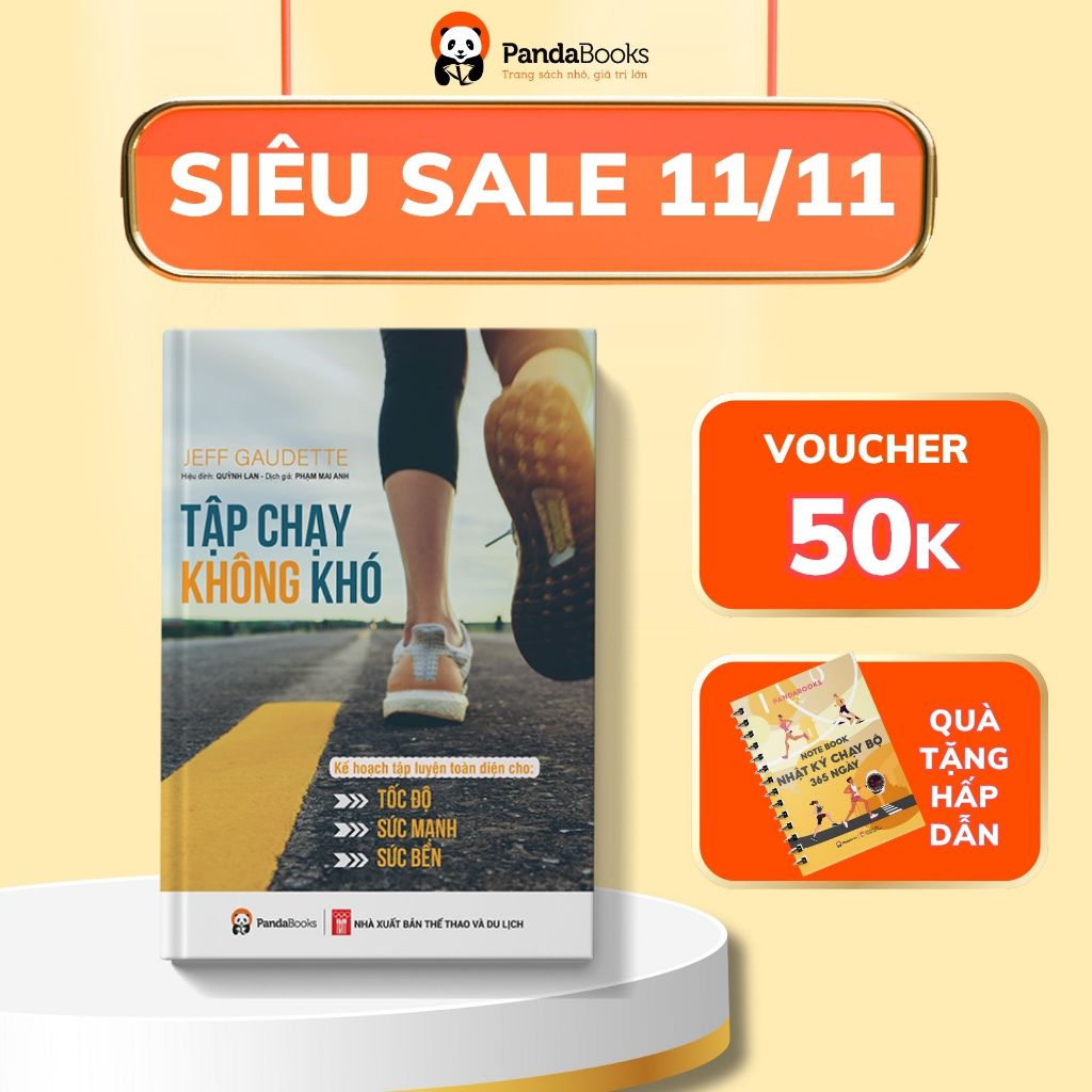 Sách - Tập Chạy Không Khó PANDABOOKS