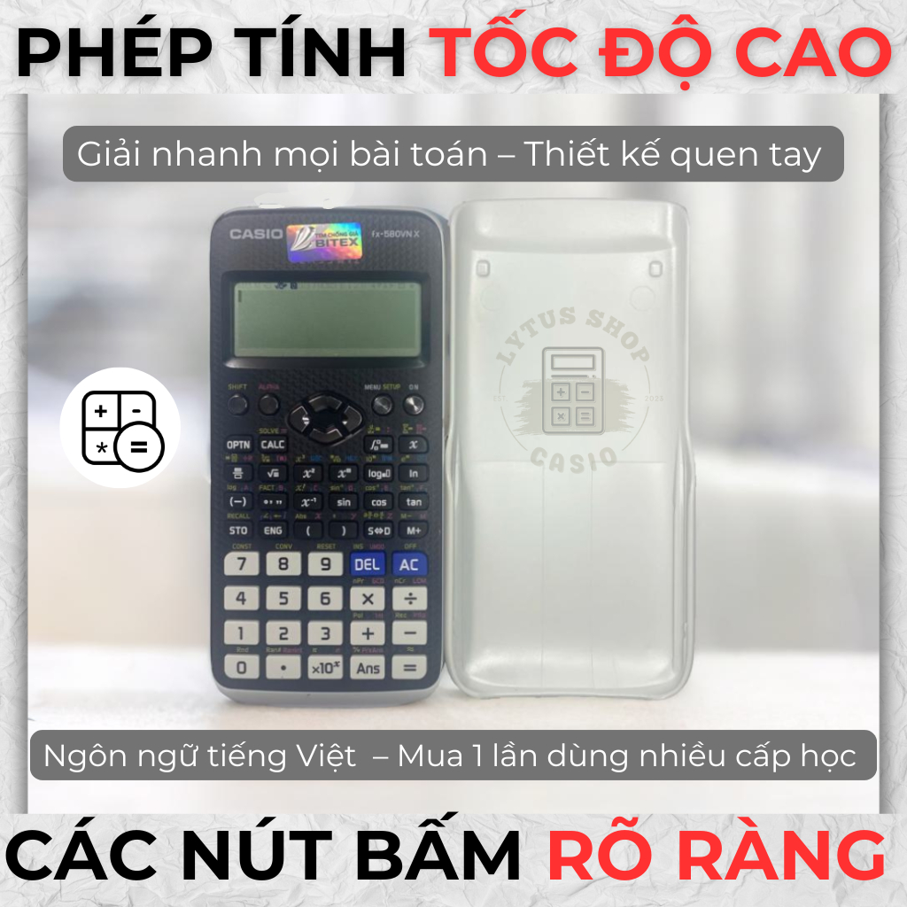 Máy tính 580vnx, 570vn cũ (độ mới 80-99%) | 580VNX CŨ CHÍNH HÃNG