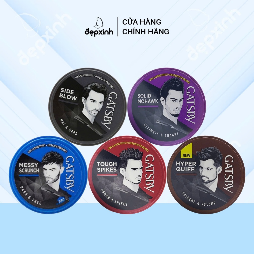 Wax tạo kiểu tóc nam Gatsby Styling Wax 75g