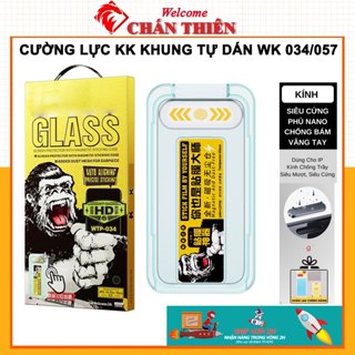 Kính Cường Lực KK Tự dán chính hãng iPhone 15 pro max 16 pro max 17 pro max 14 Promax 13 12 11 14plus Xsmax