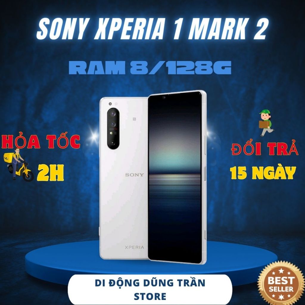 điện thoại sony x1 mark 2 máy đẹp như mới nguyên zin bản nhật 1 sim ram 8/128g chíp 865 cực mạnh chụ