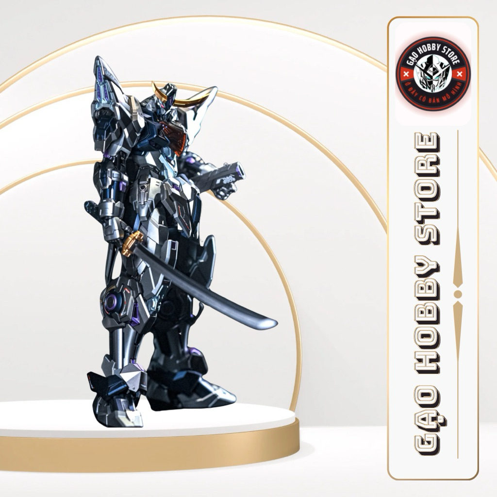 [Hàng Sẵn]Mô Hình Lắp Sẵn 1/100 Date Masamune Black & Sliver Moshow (Phiên bản giới hạn)