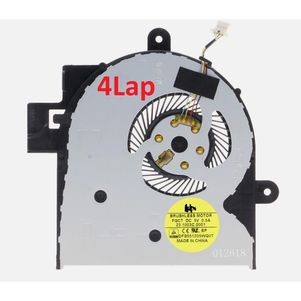 Thay Quạt Tản Nhiệt CPU Laptop HP Pavilion X360 15-W 15T-W 15-BK 15T-BK 807524-001