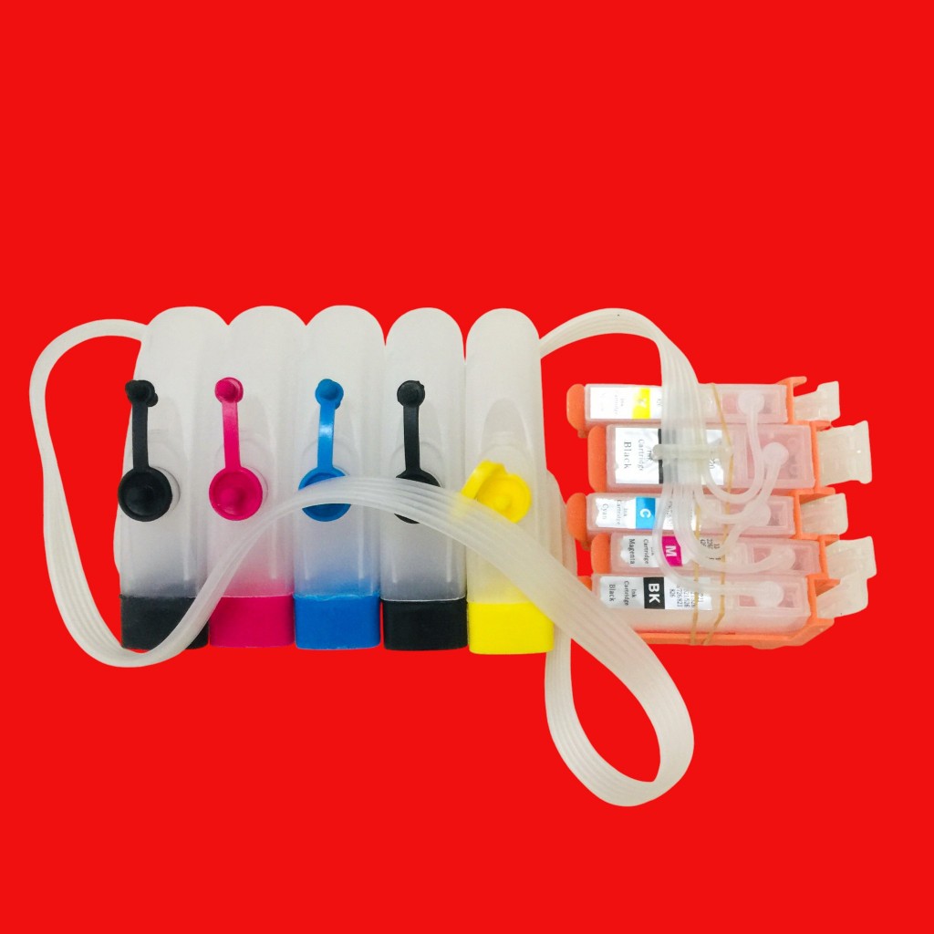 Bộ tiếp mực máy in phun Canon IX 6770/ Bộ dẫn mực liên tục máy in phun Canon IX 6770.