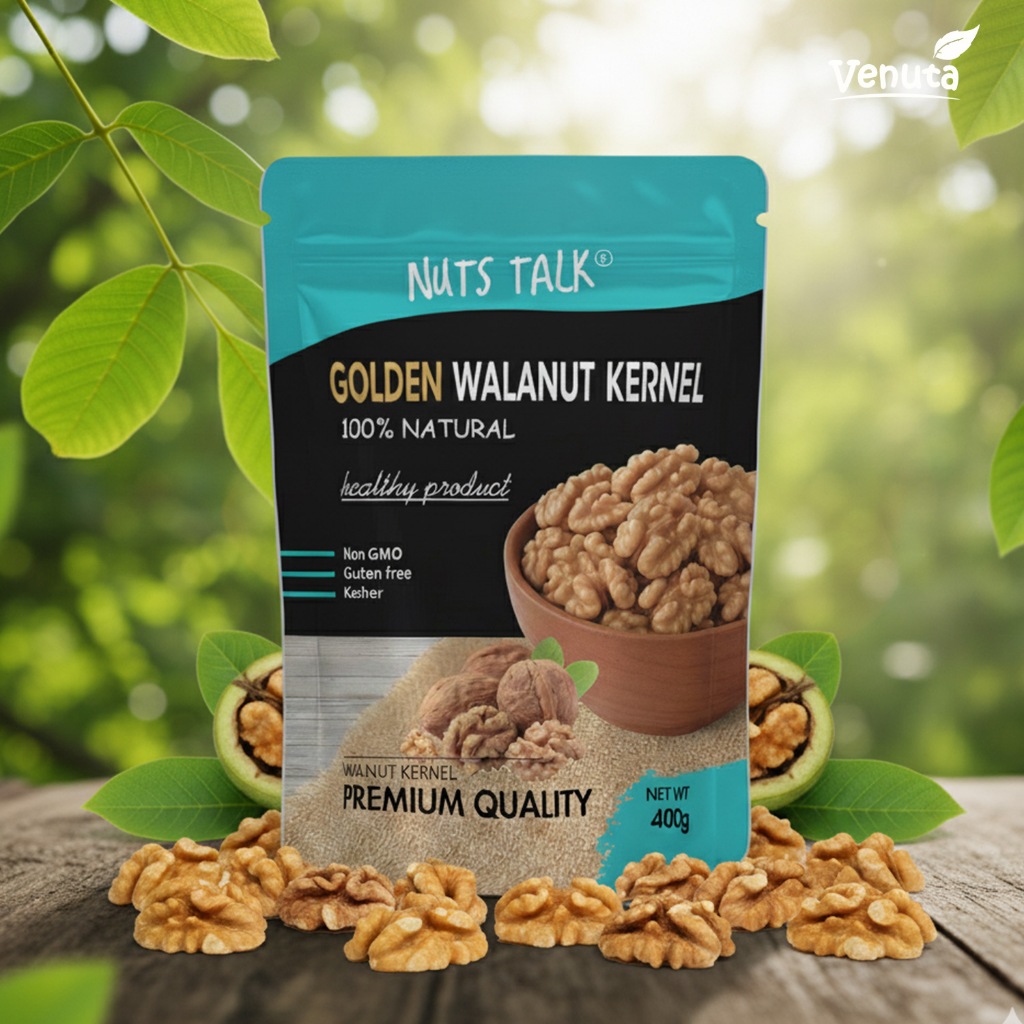 Hạt Óc Chó Tách Vỏ Nuts Talk túi 500gr