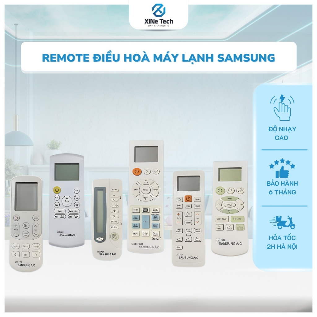 ĐIỀU KHIỂN/ REMOTE ĐIỀU HOÀ MÁY LẠNH SAMSUNG