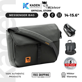   BH 5 NĂM  Túi Messenger Mikkor The Mina 14 15.6 inch Nắp Gập Nam Châm Gài Vali Siêu Nhẹ 600-700g Chống Thấm 
