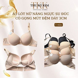 Áo Lót Nữ Nâng Ngực Su Đúc Có Gọng Copa Mút Đệm Kép Dày 3cm Cài Sau Cao Cấp Phom Nhỏ Tăng Size 