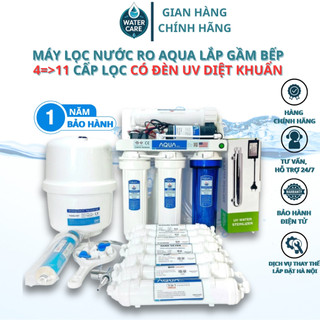  MÁY LỌC NƯỚC RO AQUA KHÔNG TỦ LẮP GẦM BẾP 8 9 10 11 CẤP LỌC LỌC SẠCH 99,9% VI KHUẨN UỐNG TRỰC TIẾP 