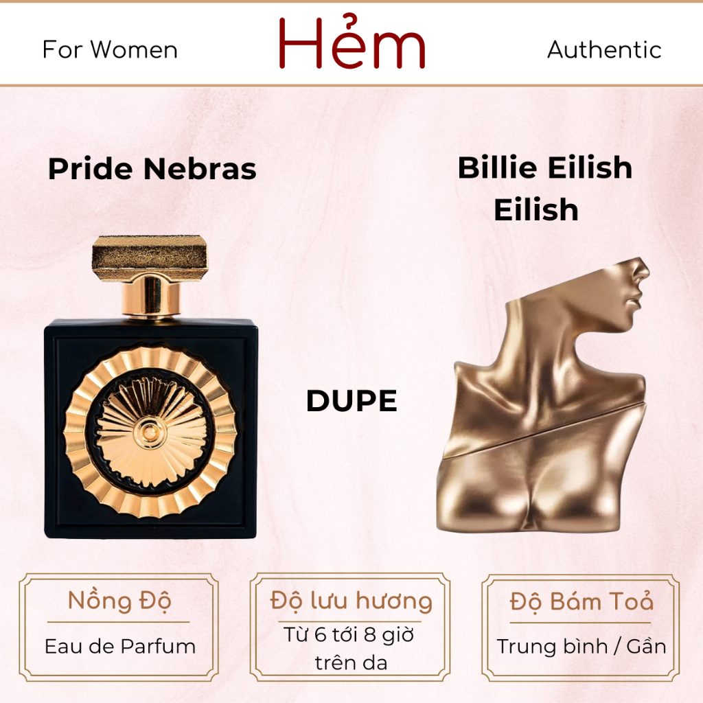 10ML | Lattafa Pride Nebras EDP | Nước Hoa Nữ | Hẻm Perfume
