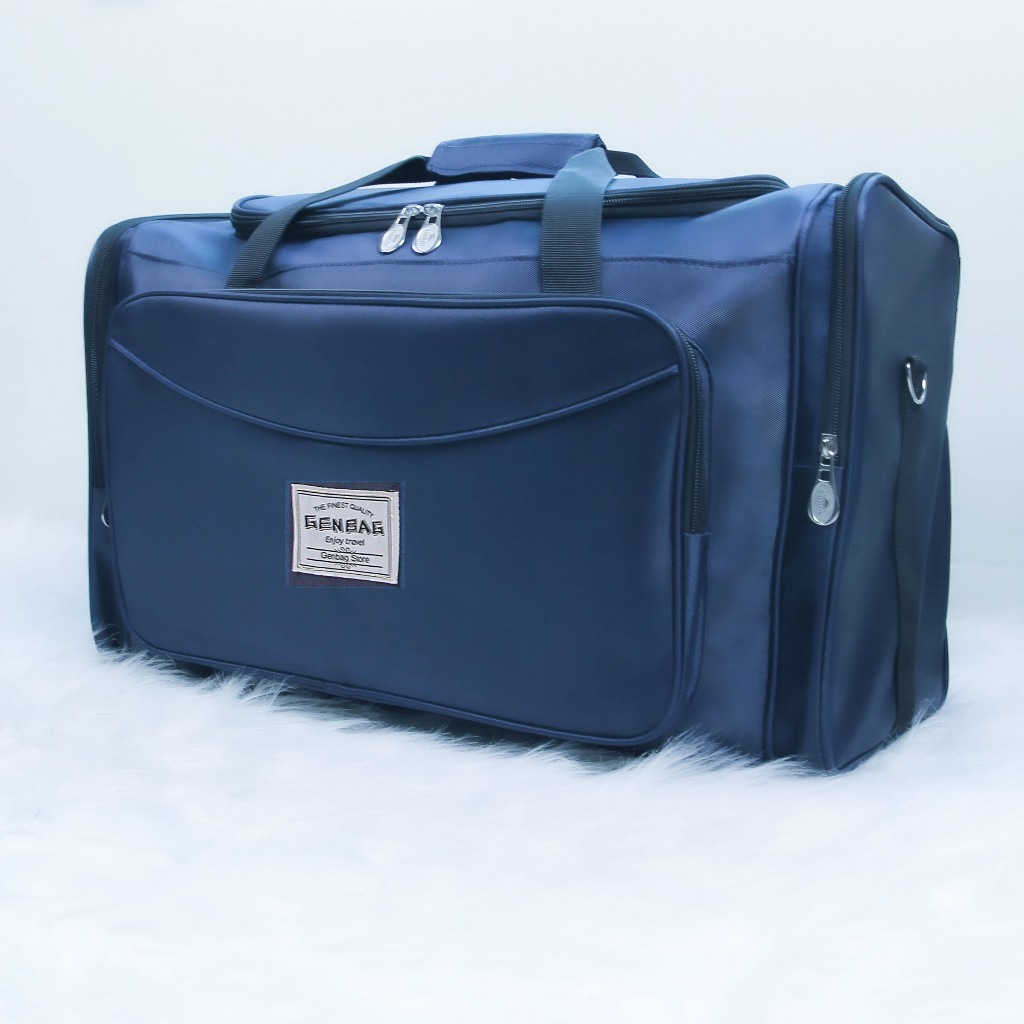 Túi xách du lịch GENBAG túi trống đựng đồ đa năng size lớn có cài vali