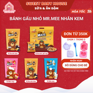 Bánh gấu nhân kem Mr.Mee cho bé ăn dặm từ 1 tuổi - Sweet Baby House