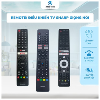 REMOTE/ ĐIỀU KHIỂN TV SHARP GIỌNG NÓI