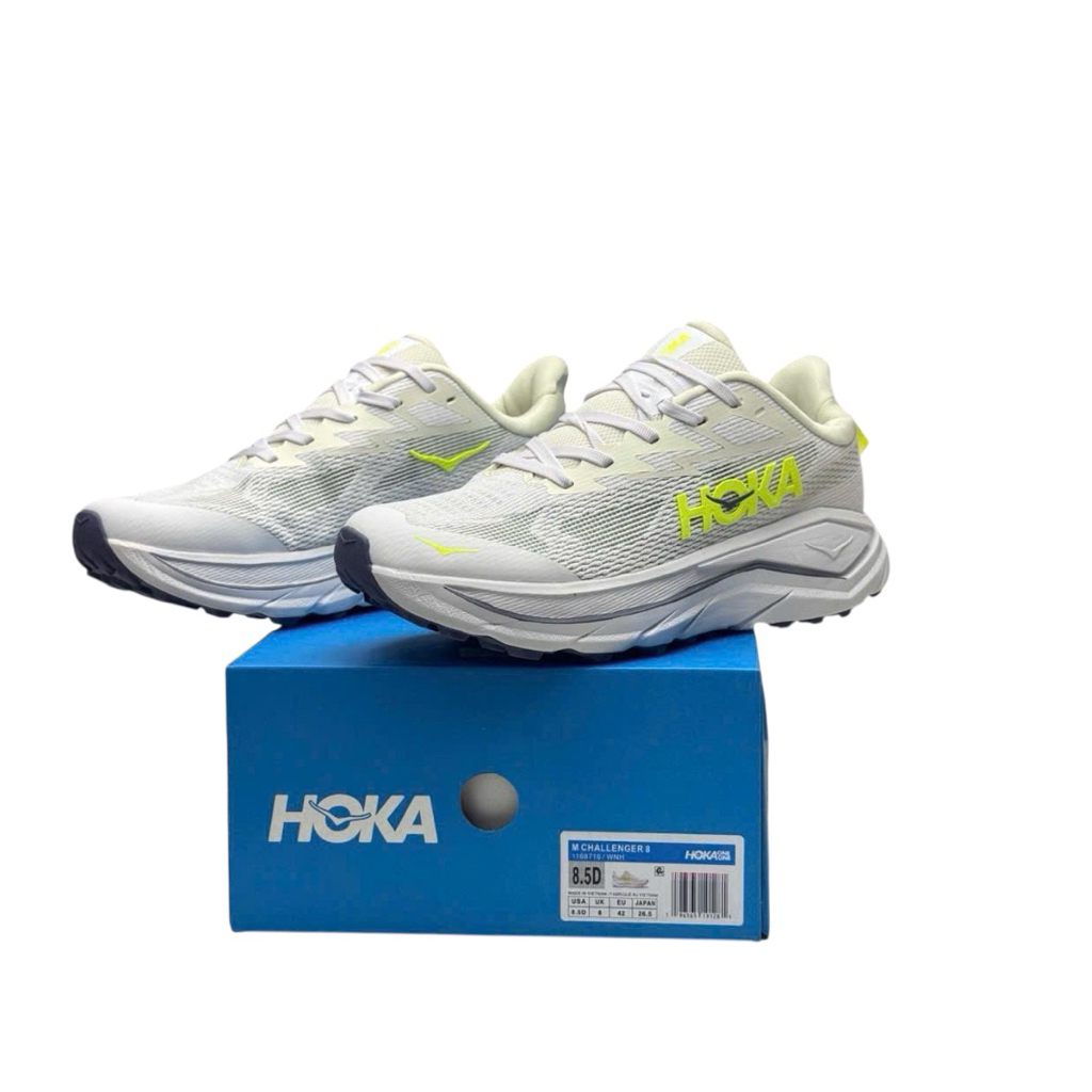 𝐂𝐇𝐈́𝐍𝐇 𝐇𝐀̃𝐍𝐆 Giày chạy bộ nam nữ Hoka Hoka Challenger 8 ( Tặng kèm vớ )