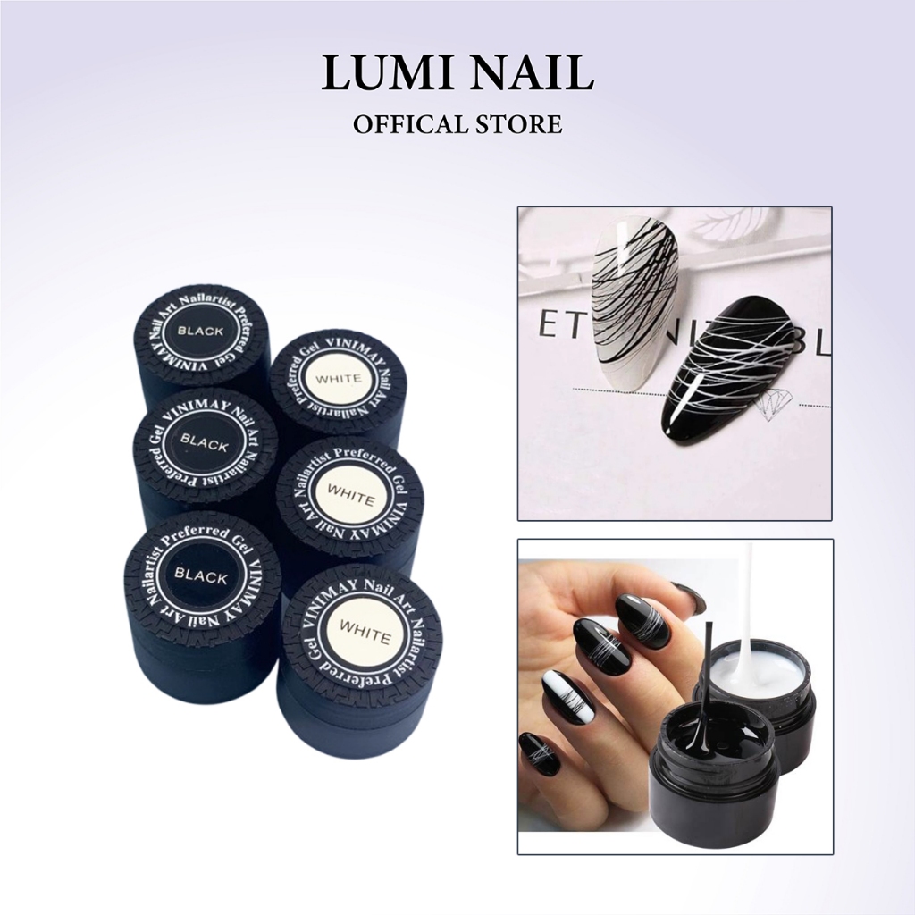 Gel nhện Vinimay siêu dai sử dụng trong ngành nail dung tích 15ml