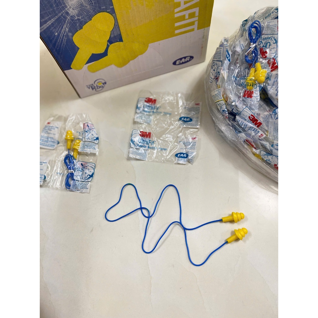 Nút tai chống ồn 3M Ultrafit 340-4004 thiết kế 3 tầng, cách âm, có dây chống thất lạc - CHÍNH HÃNG