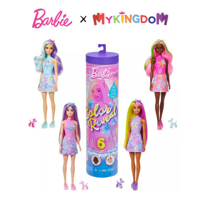 Đồ Chơi Búp Bê Đổi Màu – Phiên Bản Bong Bóng Thú Cưng BARBIE JFV58 - Giao Hàng Ngẫu Nhiên MYKINGDOM