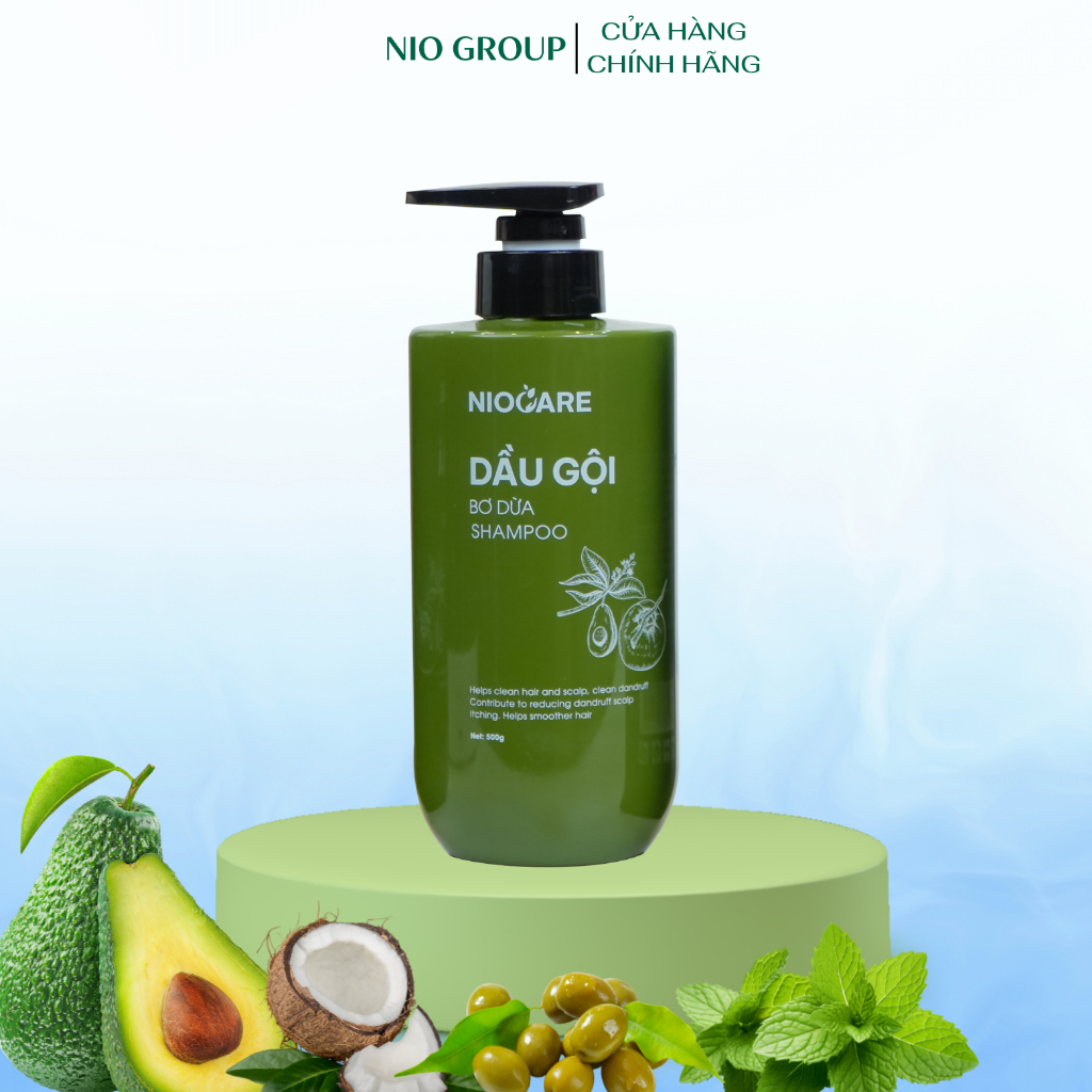 DẦU GỘI BƠ DỪA NIOCARE SẢN PHẨM CHÍNH HÃNG CỦA NIO GROUP
