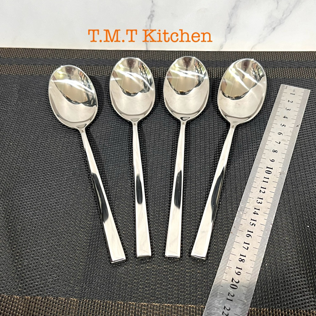 Combo 4 muỗng ăn LA TAVOLA Urban Italy 🇮🇹 - Inox 18-10 - 304 cao cấp