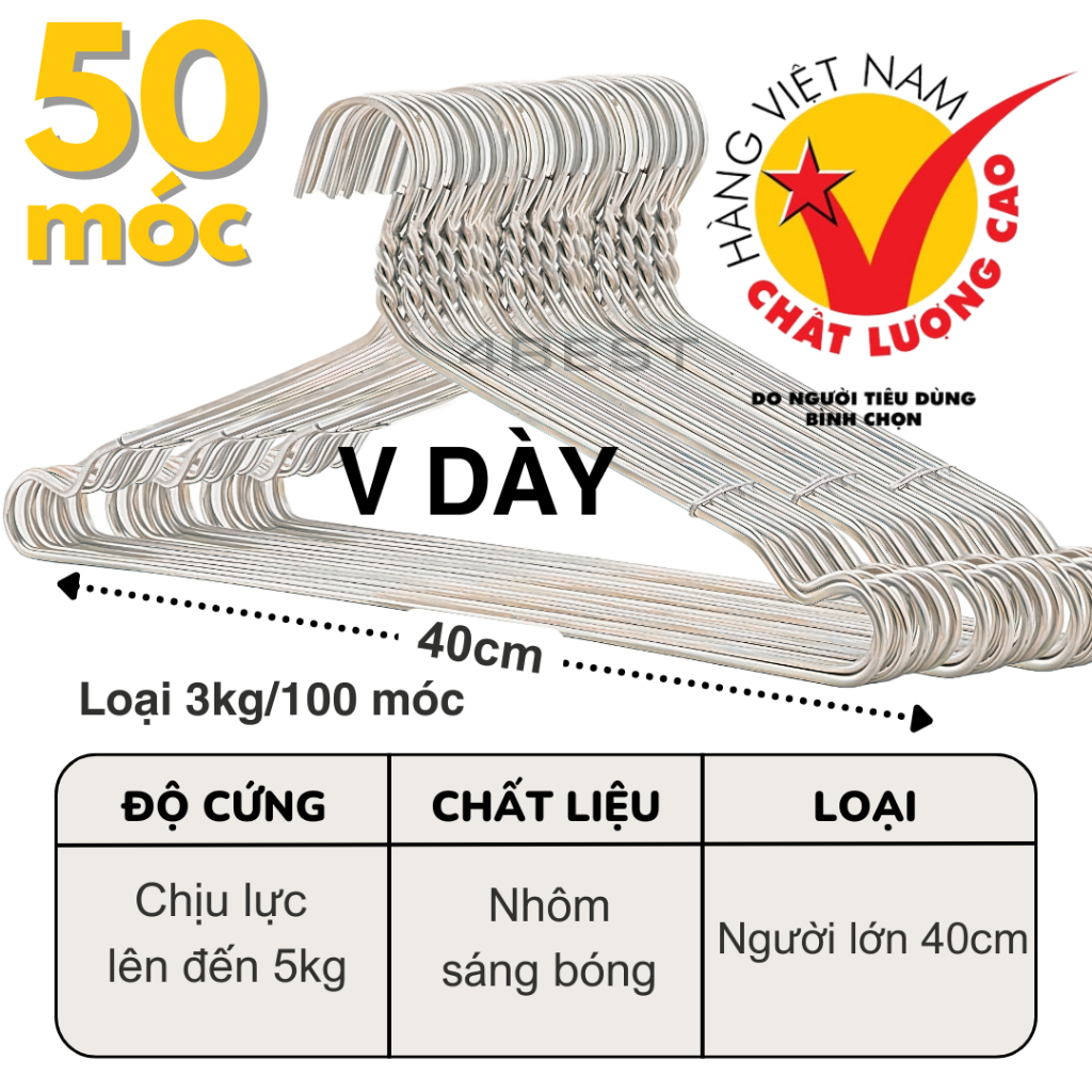 Gợi ý các mẫu móc phơi quần áo dày tay nữ đáng mua hiện nay