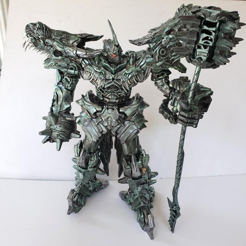 Mô hình Grimlock Transformers LS-05 Dinobot Đồ chơi Robot biến hình cao 38 cm