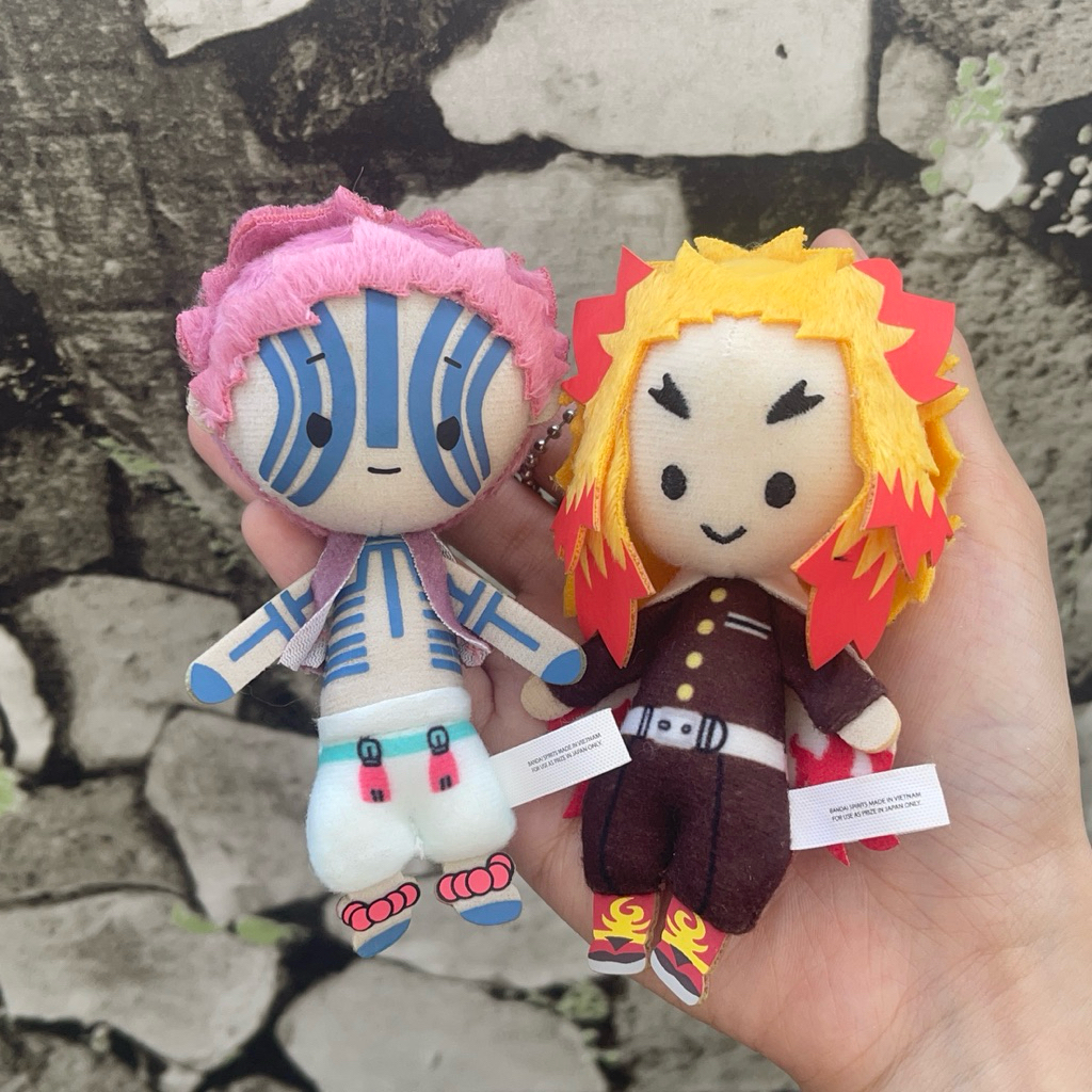 Gấu Bông Akaza & Rengoku 10cm | Kimetsu no Yaiba (KNY)