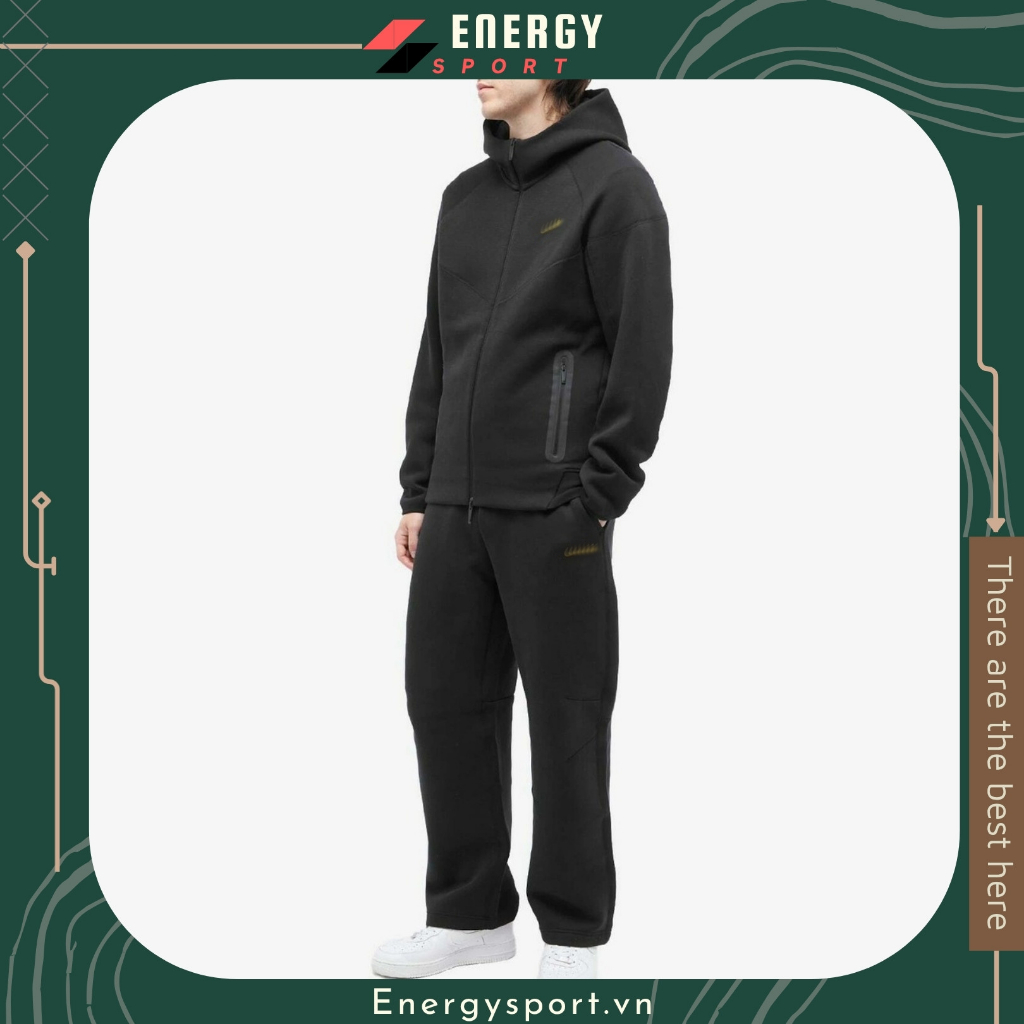 Bộ Quần Áo Thể Thao Cao Cấp Hoodie Ntech x Nocta - Đen