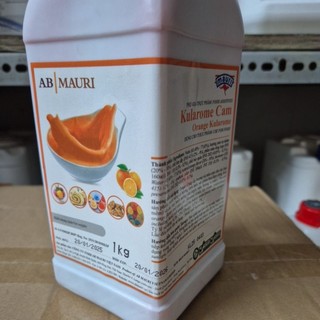 [ HÀNG CẬN DATE] Kularome Cam AB MAURI ( hương Cam Muari 1kg/chai) HSD ĐẾN 20/ 01/2026