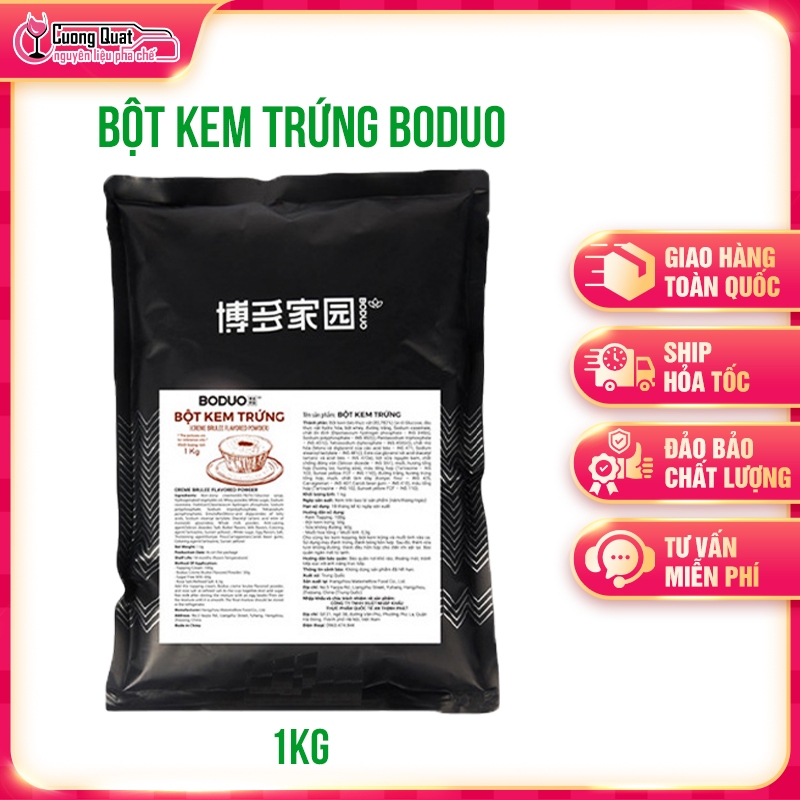 BỘT BODUO KEM TRỨNG GÓI 1KG