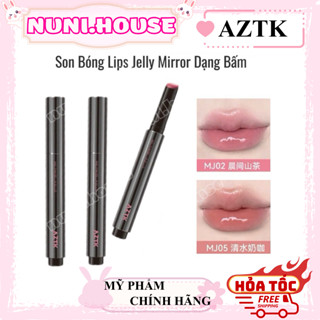   AZTK  Son Môi AZTK Lip Jelly Mirror Xuân Hè Son Môi Dưỡng Ẩm Làm Che Giấu Đường Viền Môi 