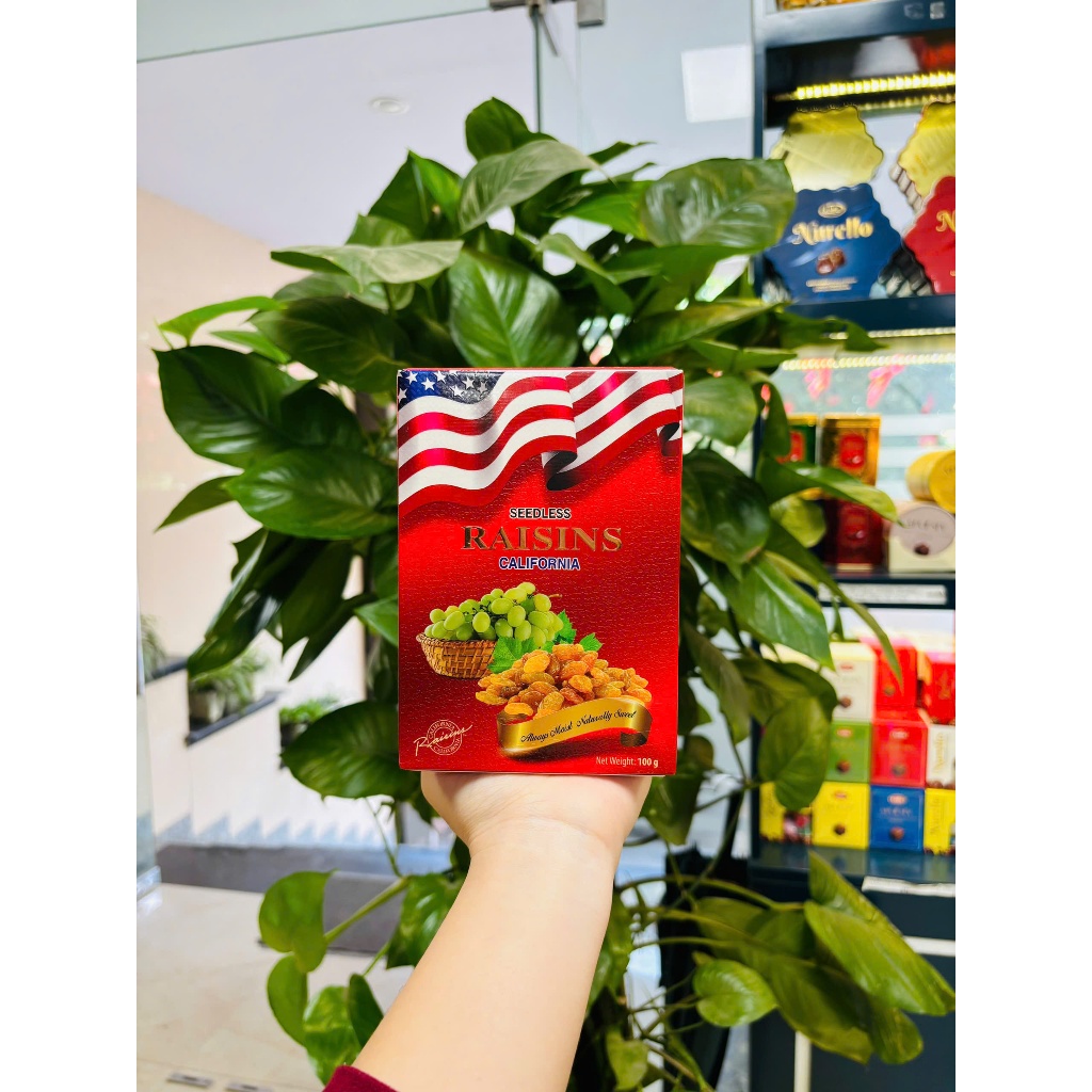 [Lion] Nho khô vàng Raisins hiệu Lion 100g HG