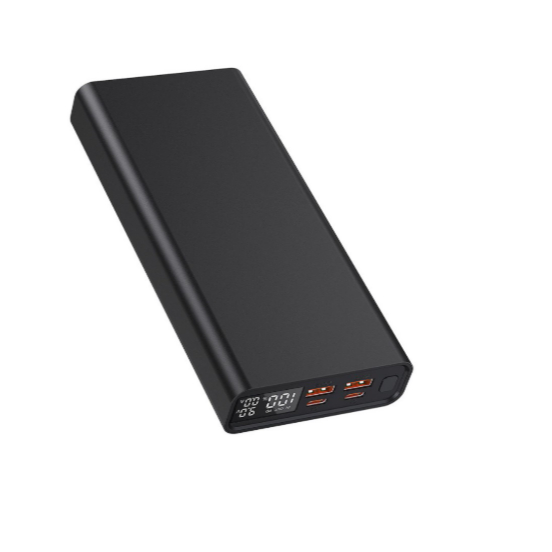 Box sạc dự phòng vỏ nhôm cao cấp 8 cell 18650 PD 100W + QC , PPS , SCP ... ( Không bao gồm pin )