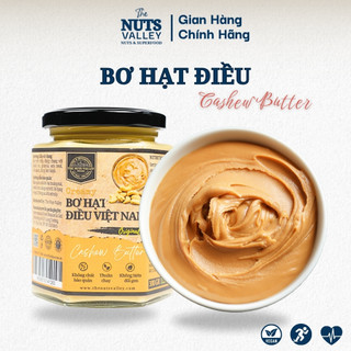 Bơ Hạt Điều Creamy – Cashew Butter Nguyên Chất, Ăn Kiêng, Làm Bánh – The Nuts Valley – KL Cả Bì