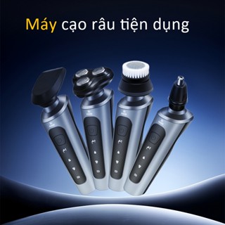 【Dao Cạo Râu】Lưỡi sắc bén nhiều lớp｜Cạo mượt không kéo rát｜Nhỏ gọn tiện lợi cho nam｜Kèm lưỡi thay thế