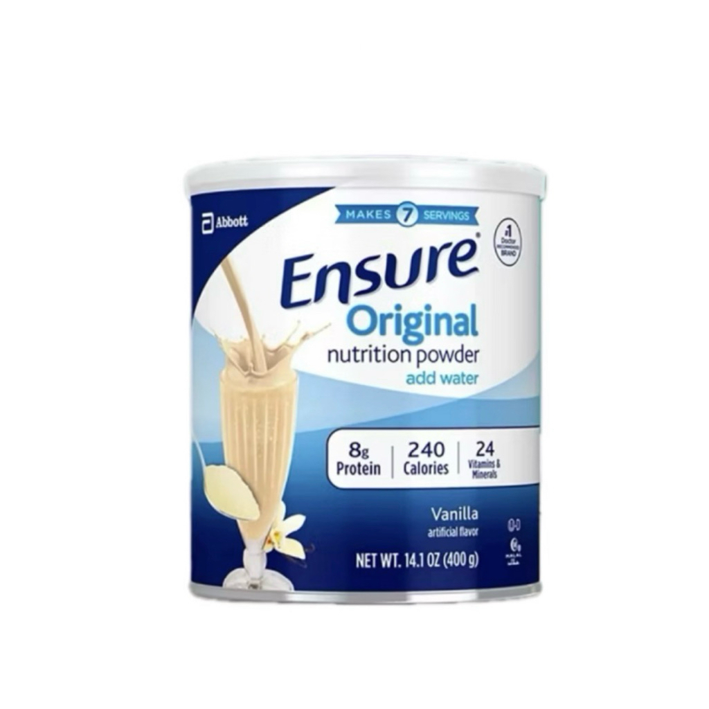 [Hàng Mỹ] Date mới Sữa Ensure Mỹ Original Nutrition Vani 400g