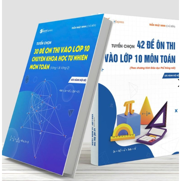 Sách - Đề Ôn Thi Vào Lớp 10 Chuyên KHTN Môn Toán + Tuyển Chọn 42 Đề Ôn Thi Vào Lớp 10 Môn Toán 2025