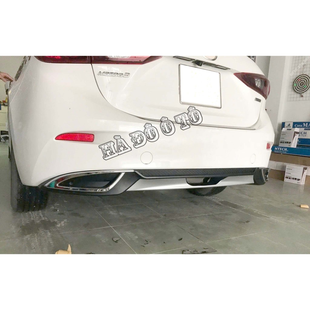Líp Chia Pô Mazda 3 2015 2016 2017 2018 2019 - Độ Đuôi Xe Mazda 3 ( Bản Sedan )