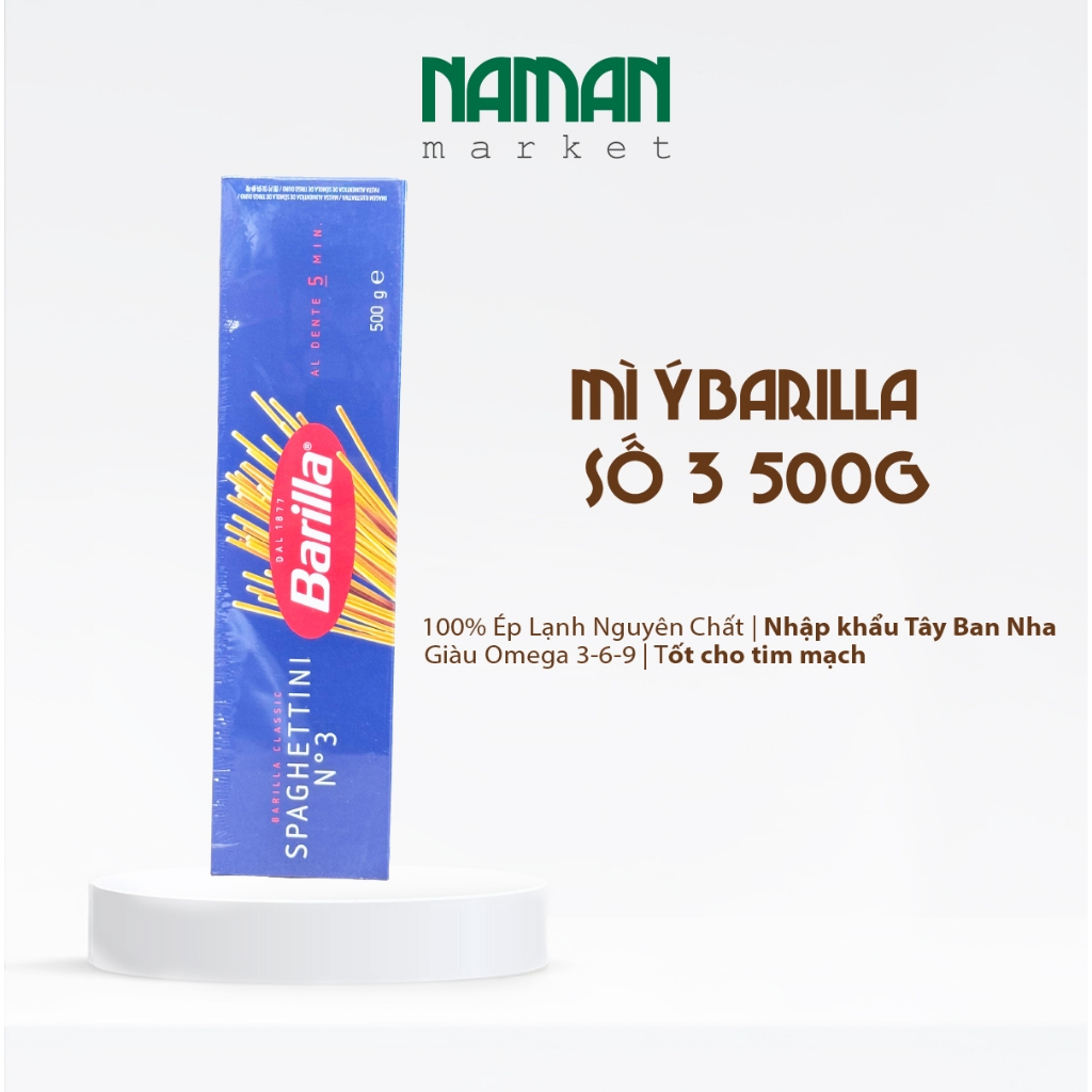 Mì Ý Barilla Số 3 500G - Nam An Market