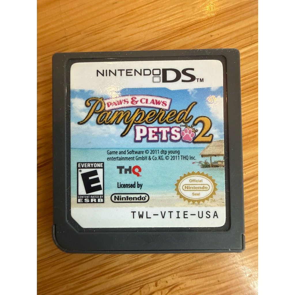 Băng game Nintendo DS Paws and Claws Pampered Pets 2