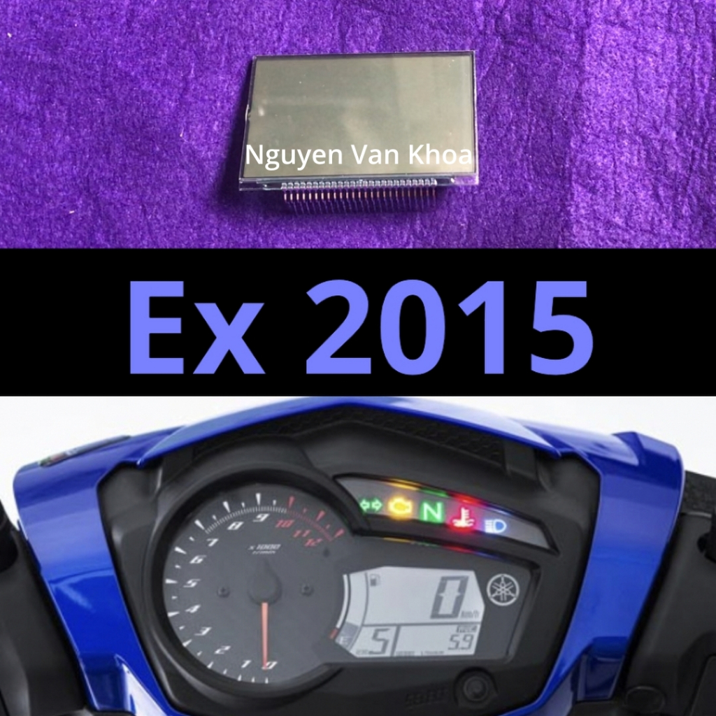 Màn hình xe Exciter 2015 2018 ( Ex 2015 2018 ) mới