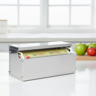  Hộp đựng MÀNG BỌC THỰC PHẨM KOJIN inox 304 có nắp size 30cm và 45cm  Không bao gồm lõi  