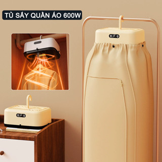 Máy Sấy Quần Áo Cao Cấp ARTNEXTECH Công Suất 600W, Gấp Gọn Khử Trùng Treo Tường Công Nghệ Sấy 3D Sấy Khô Nhanh